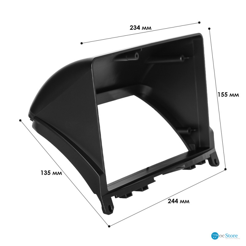 Переходная рамка Mercedes Benz C Class W204 S204 2006-2011 (6933) 9"