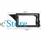 Переходная рамка Mercedes Benz GLK Class X204 2012-2015 (7579) 9"