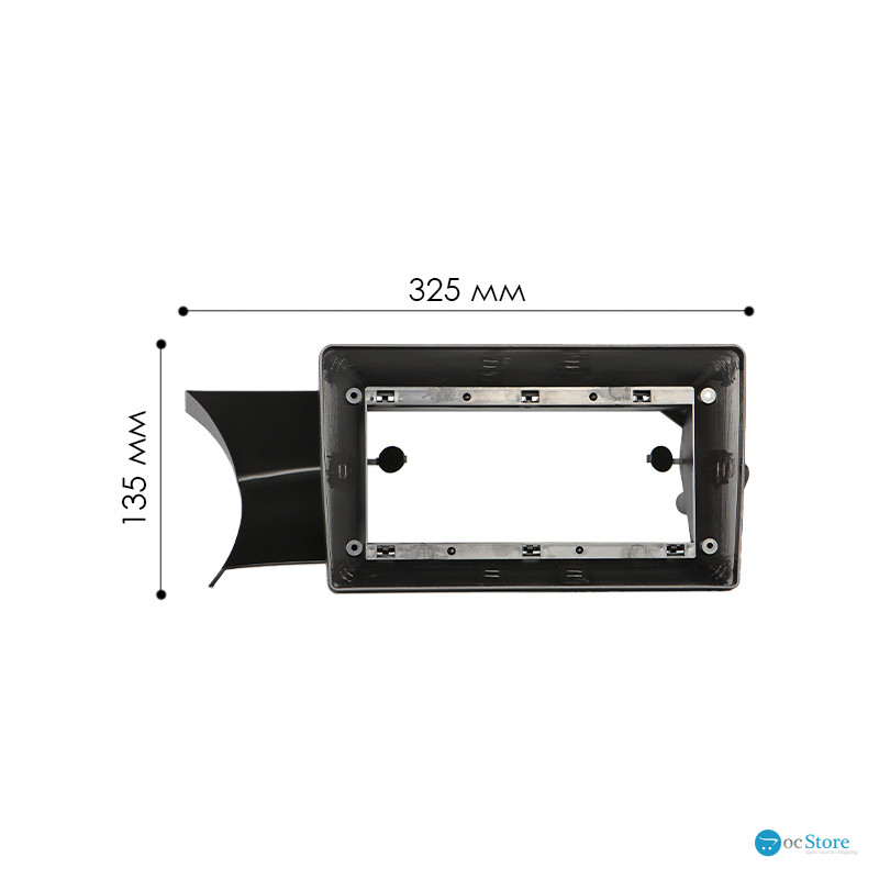 Переходная рамка Mercedes-Benz C-Class W204 C204 S204 2011-2015 (7525) 9"