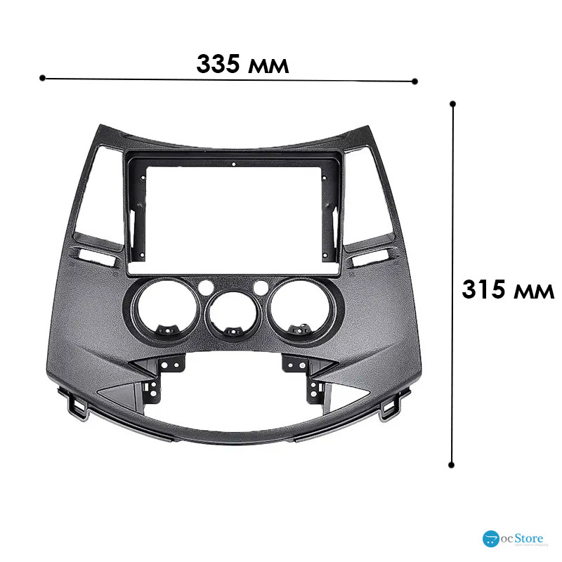 Переходная рамка Mitsubishi Grandis 2003-2011 (6874) 9"