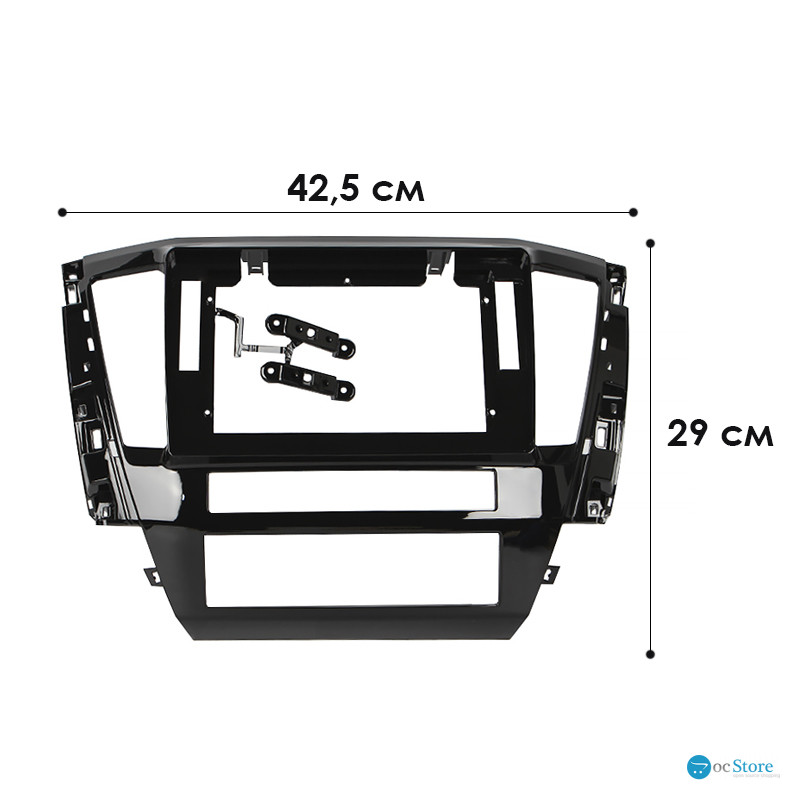 Переходная рамка Mitsubishi Pajero Sport 2019+ (6817) 10.1"