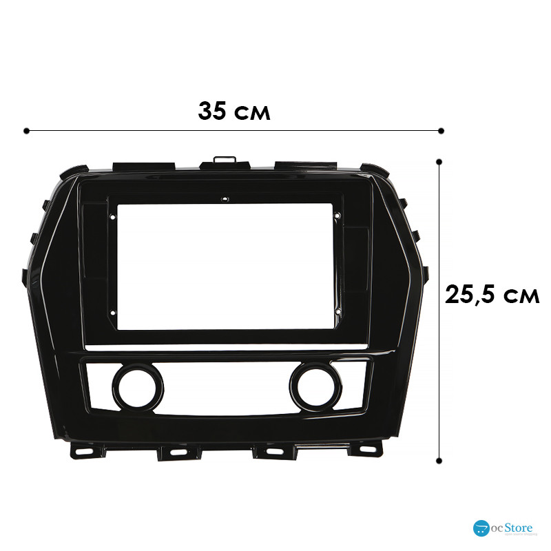 Переходная рамка Nissan Maxima (A36) 2016-2023 (6075) 10.1"