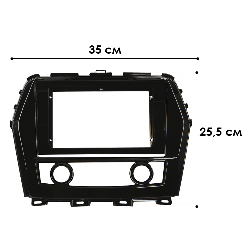 Переходная рамка Nissan Maxima (A36) 2016-2023 (6075) 10.1"