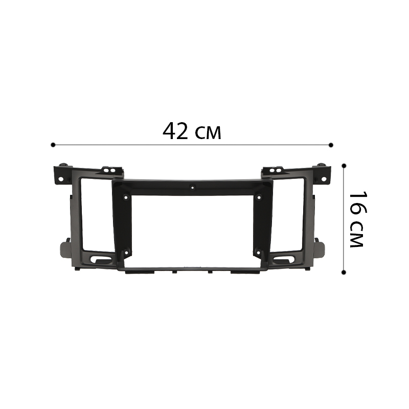 Переходная рамка Nissan Patrol (Y62) 2010-2020 (F1) (4501) 9"
