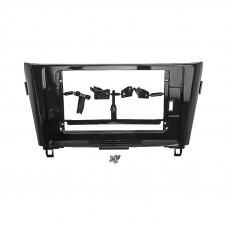 Переходная рамка Nissan Qashqai 2014+ X-Trail 2014+ Rogue 2014+ (6674) TK 0328 10.1" Black