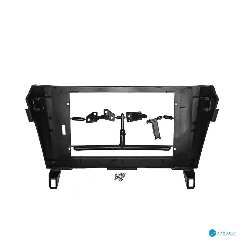 Переходная рамка Nissan Qashqai 2014+ X-Trail 2014+ Rogue 2014+ (6674) TK 0328 10.1" Black