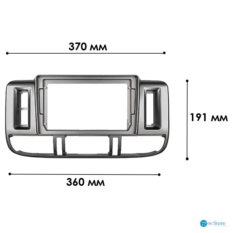 Переходная рамка Nissan X-Trail 2001-2004 (7226) 9"