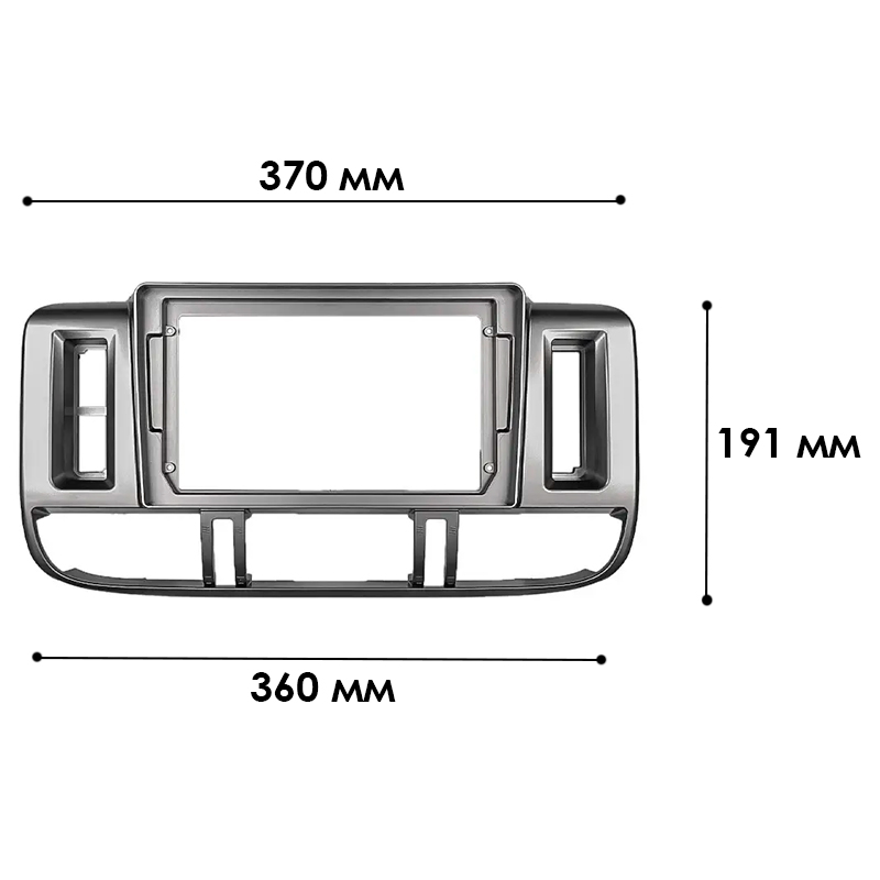 Переходная рамка Nissan X-Trail 2001-2004 (7226) 9"