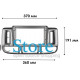 Переходная рамка Nissan X-Trail 2001-2004 (7226) 9"