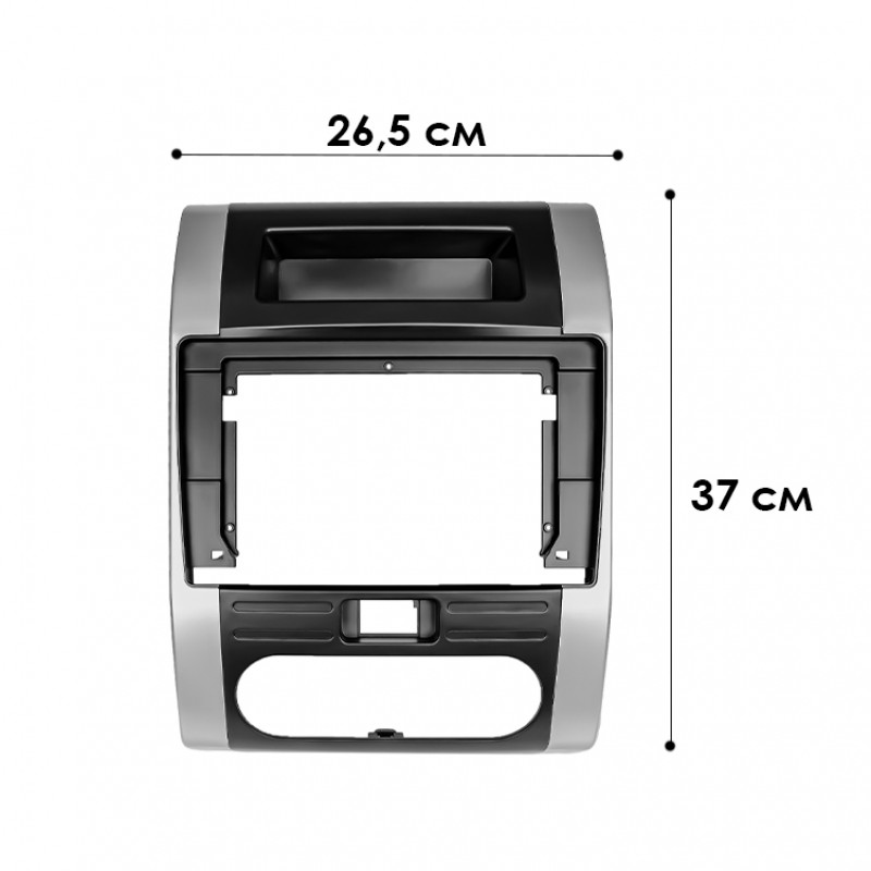 Переходная рамка Nissan X-Trail 2007-2014 Dongfeng MX6 2015+ (1896) 10.1"