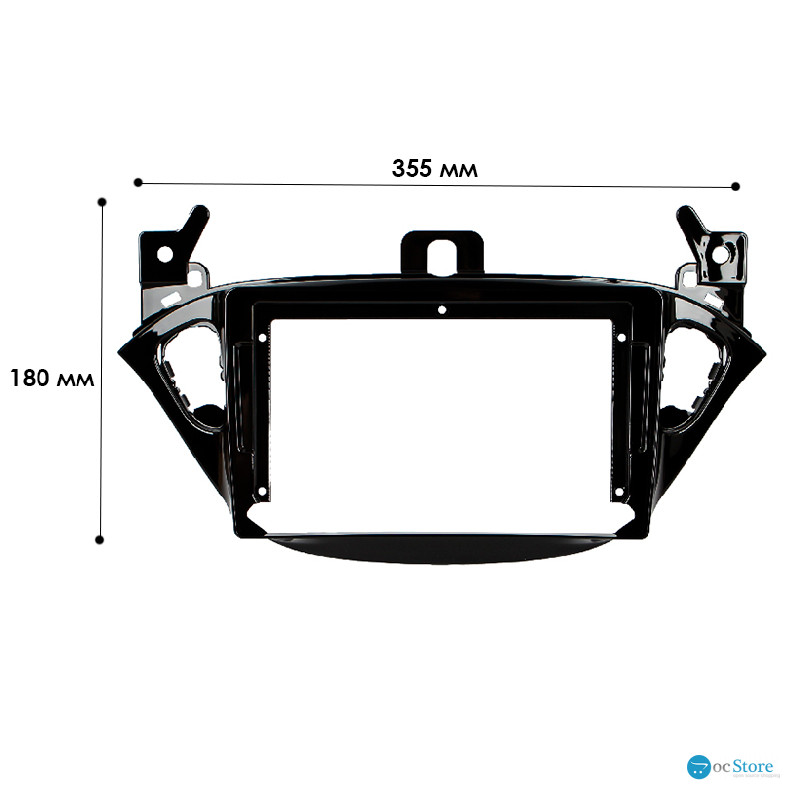 Переходная рамка Opel Adam 2013-2019 Corsa E 2015-2019 (7820) 9"