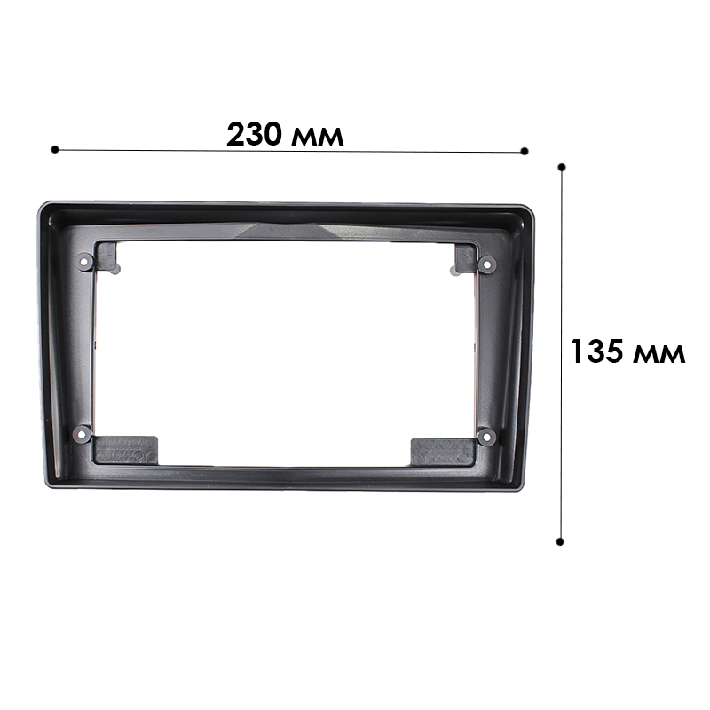 Переходная рамка Opel Astra (H) 2004-2010 Antara 2006-2015 Corsa (D) 2006-2014 Zafira (B) 2005-2014 9" (7568) Black