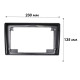 Переходная рамка Opel Astra (H) 2004-2010 Antara 2006-2015 Corsa (D) 2006-2014 Zafira (B) 2005-2014 9" (7568) Black