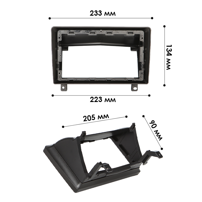 Переходная рамка Opel Astra H 2004-2014 (7821) 9"