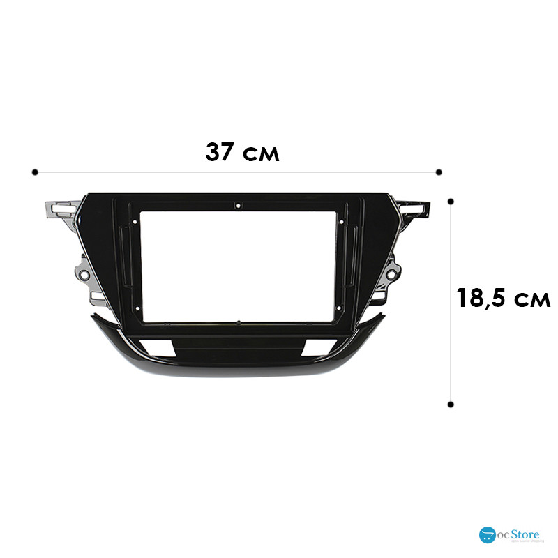 Переходная рамка Opel Corsa F 2019-2023 9" (4553)