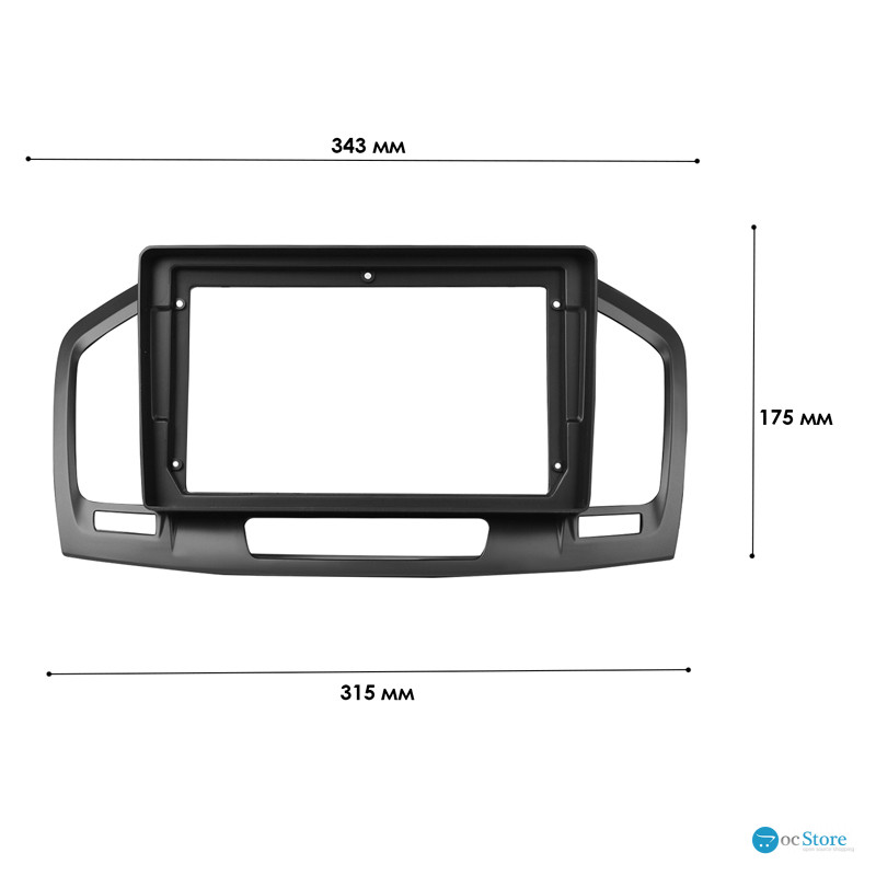 Переходная рамка Opel Insignia 2008-2013 Buick Regal 2008-2013 (7024) 9"