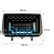 Переходная рамка Opel Meriva B 2009-2014 (4592) 9"