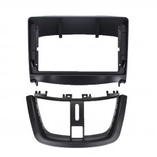 Переходная рамка Peugeot 207 2006-2015 (6869) 9" Black