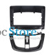Переходная рамка Peugeot 207 2006-2015 (6869) 9" Black