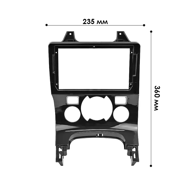 Переходная рамка Peugeot (3008) 2009-2016 (5008) 2009-2016 Auto AC (6730) 9"