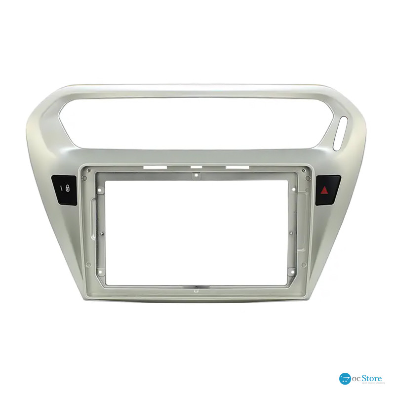 Переходная рамка Peugeot 301 2012-2016/Citroen Elysee 14-17 (TK 0070) 9" Silver