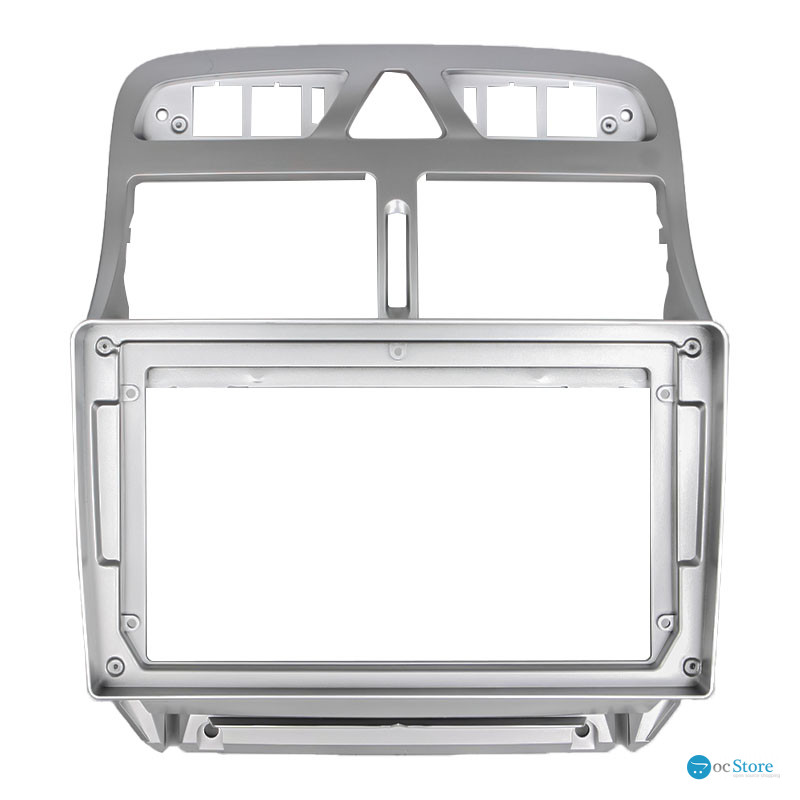 Переходная рамка Peugeot 307 2001-2008 (PE 021N) 9" Silver