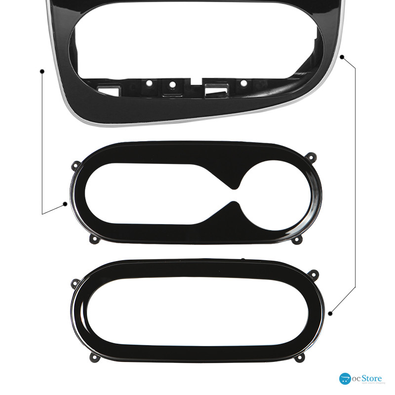 Переходная рамка Renault Clio 2016-2019 (7587) 10.1"