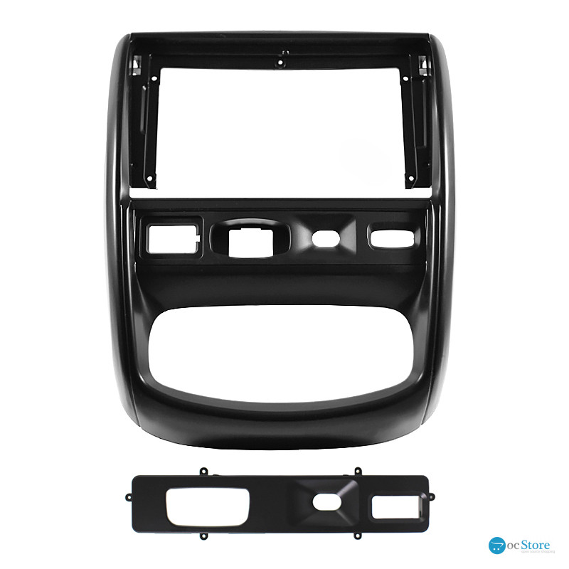 Переходная рамка Renault Duster 2010-2015 (F-6696) 9" Black