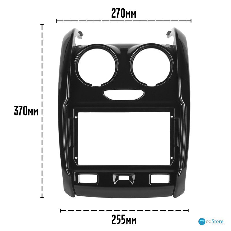 Переходная рамка Renault Duster 2015+ Dacia Duster 2013-2017 (7060) 9"