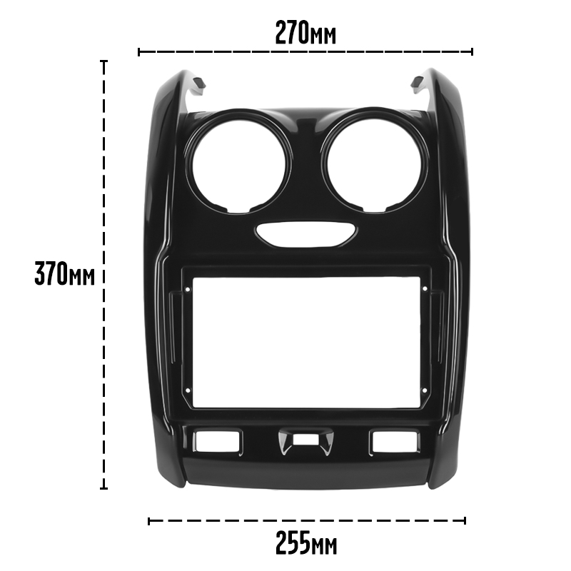Переходная рамка Renault Duster 2015+ Dacia Duster 2013-2017 (7060) 9"