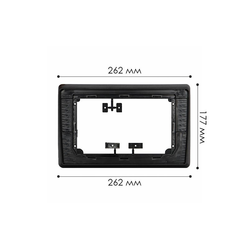 Переходная рамка Renault Master 2010-2019 Opel Movano (B) 2010-2019 Nissan NV400 2010-2019 (7600) 10.1"