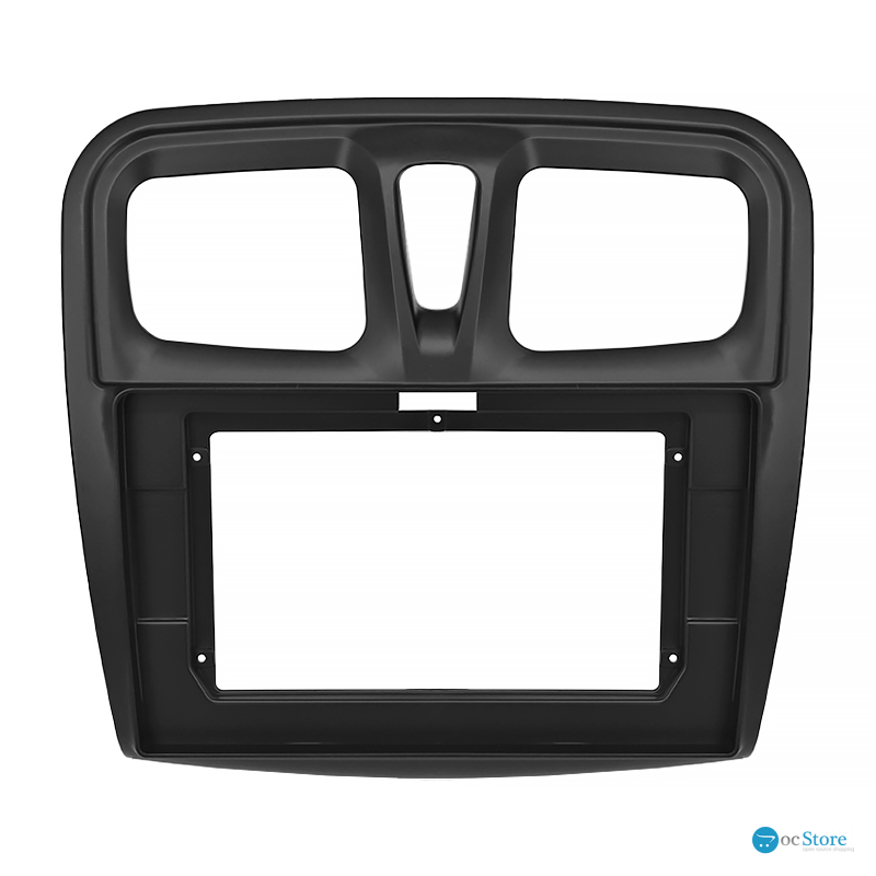 Переходная рамка Renault Sandero 2013+ Logan 2012+ Dacia Sandero 2013-2020 Logan 2012-2020 (6985) 10,1" Black