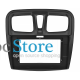 Переходная рамка Renault Sandero 2013+ Logan 2012+ Dacia Sandero 2013-2020 Logan 2012-2020 (6985) 10,1" Black
