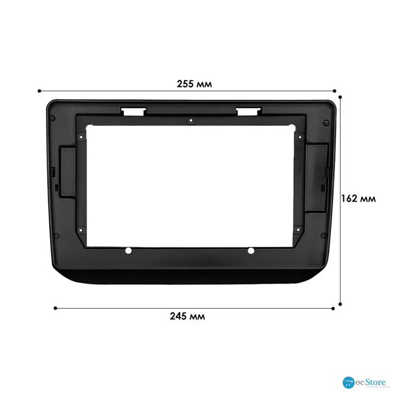 Переходная рамка Skoda Fabia 2007-2014 (7229) 10.1"