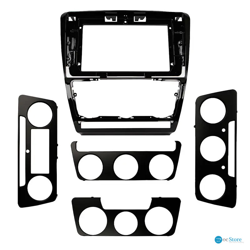 Переходная рамка Skoda Octavia 2004-2013 (TK 0229) 10,1" Black