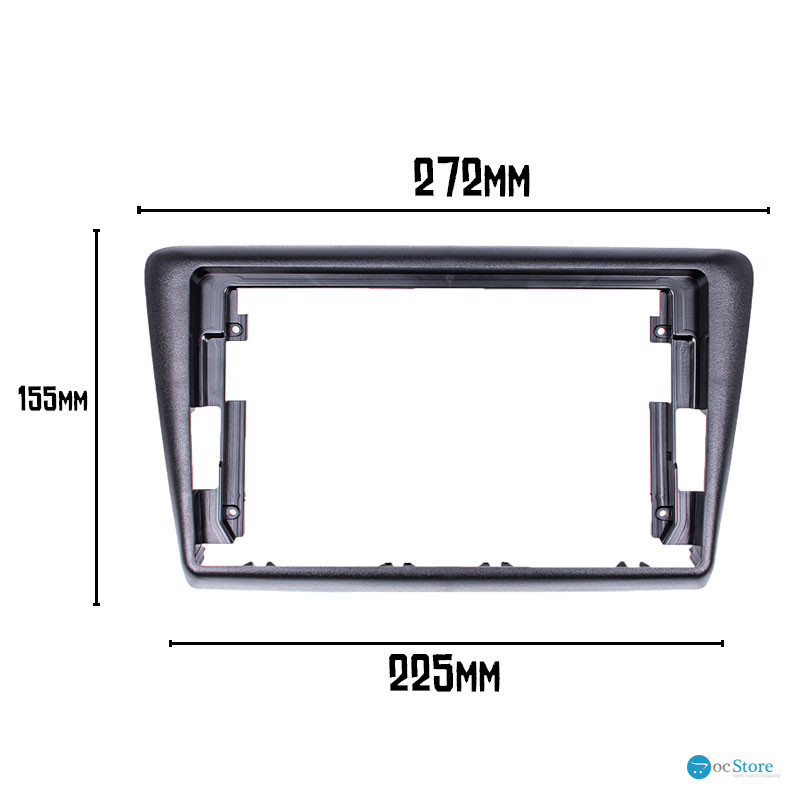 Переходная рамка Skoda Rapid 2012-2019 (6466) 9"