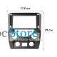 Переходная рамка SsangYong Rexton 3 Y290 2012-2017 (7344) 9"