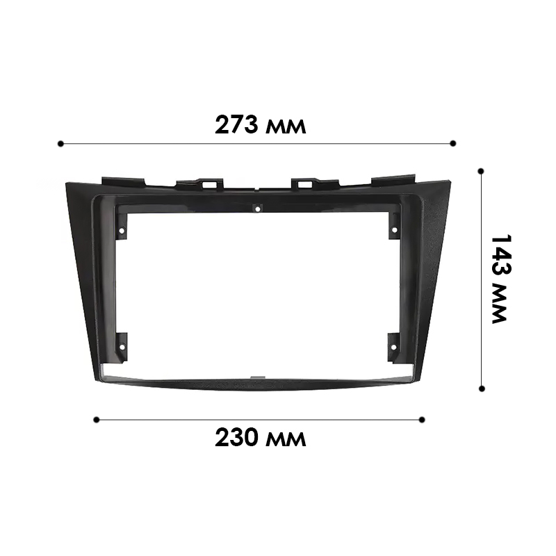 Переходная рамка Suzuki Swift 4 2011-2017 (6204) 9"