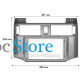 Переходная рамка Toyota 4Runner 2009+ (6588) 9"