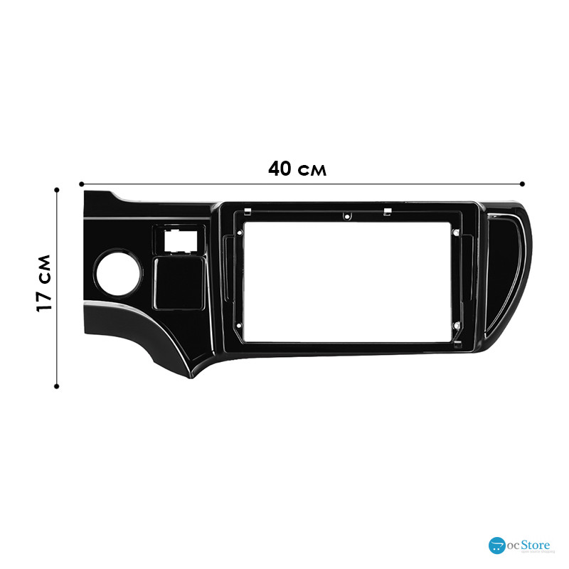 Переходная рамка Toyota Aqua 2011-2017 left (6923) 9"