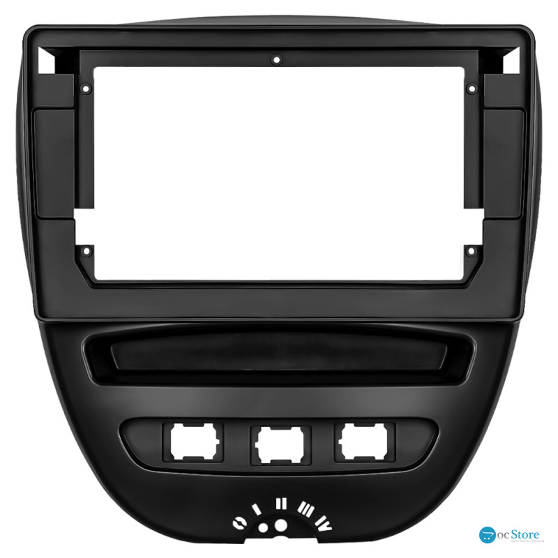 Переходная рамка Toyota Aygo 2005-2014 Citroen C1 2005-2014 Peugeot 107 2005-2014 (TO 207T) 7197 10.1"