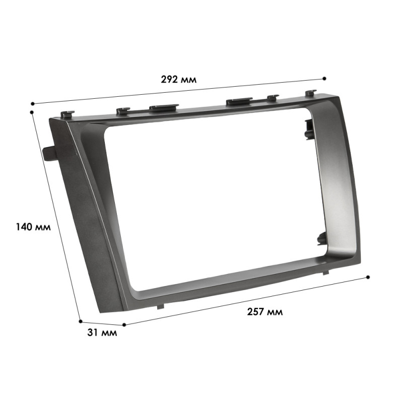 Переходная рамка Toyota Camry V40 2006-2011 Aurion 2006-2011 (2168) 9"