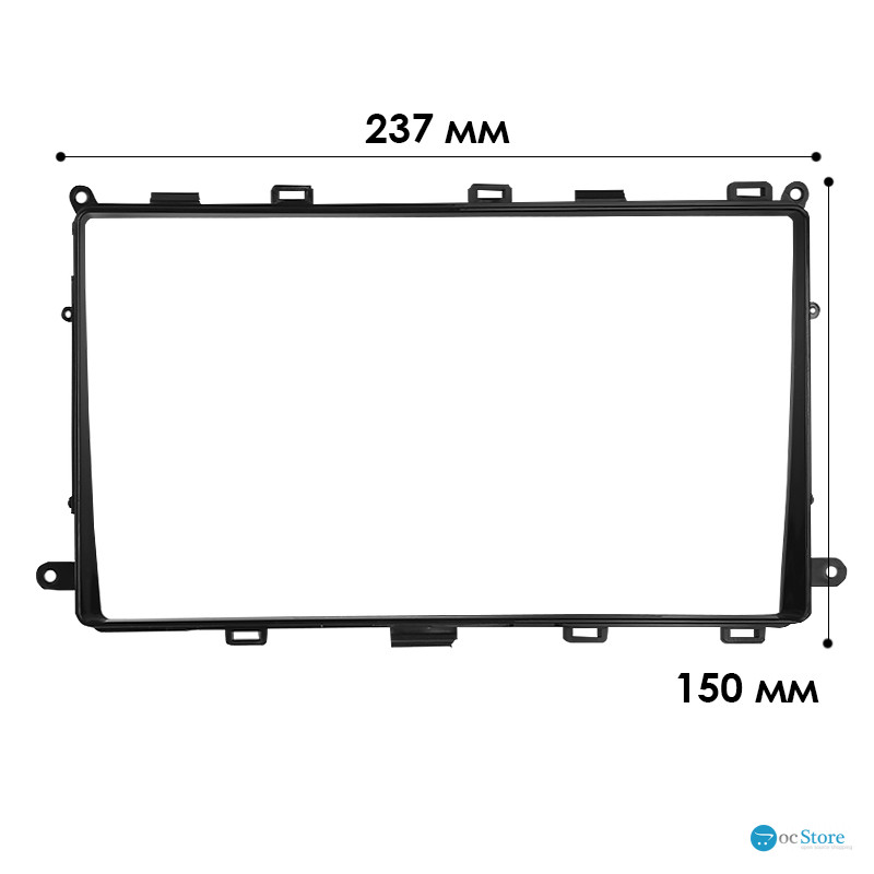 Переходная рамка Toyota Corolla 2016-2019 (2762) 9"