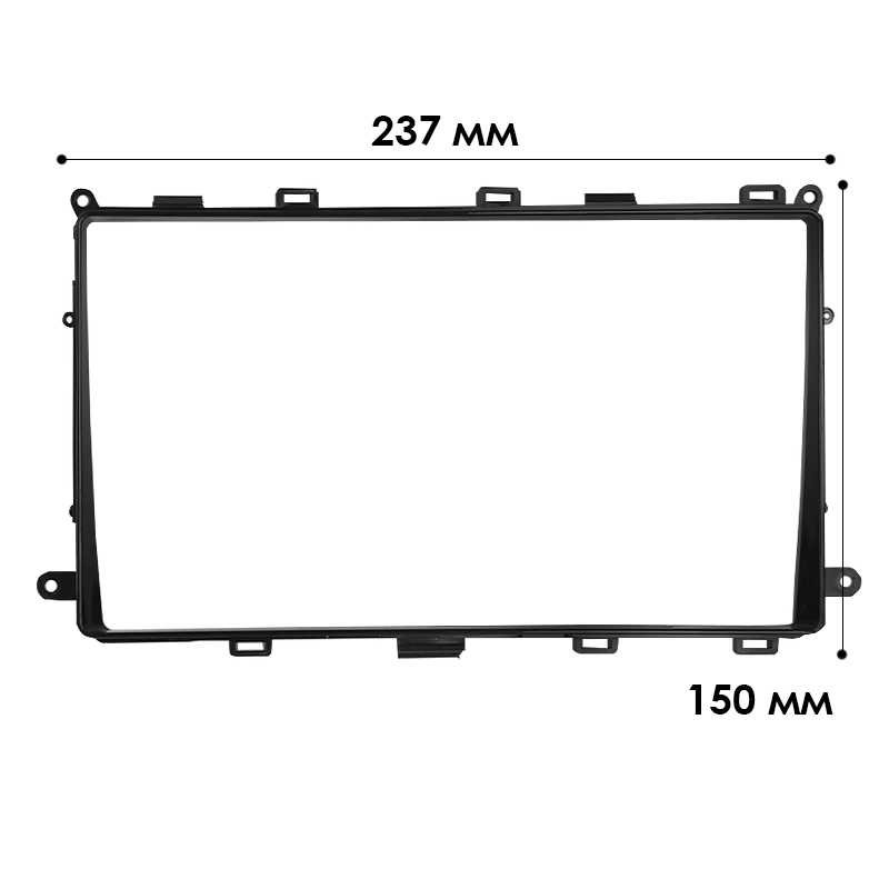 Переходная рамка Toyota Corolla 2016-2019 (2762) 9"