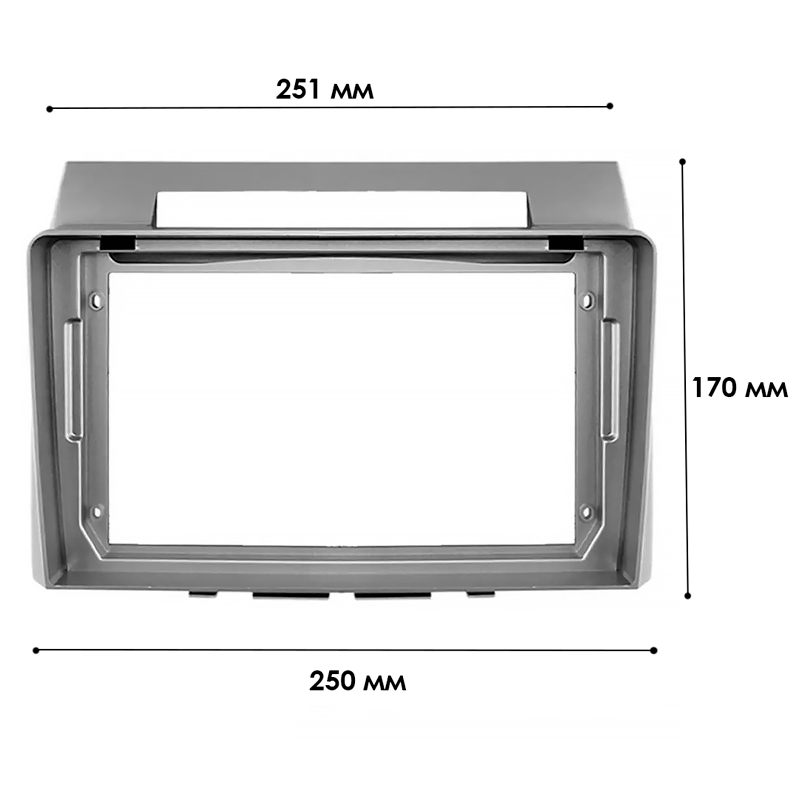 Переходная рамка Toyota Corolla Verso 2004-2009 (7716) 9"