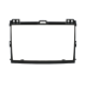 Переходная рамка Toyota Land Cruiser Prado (120) 2002-2009 Lexus GX 470 2002-2009 (6658) 9" Black