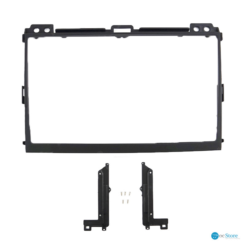 Переходная рамка Toyota Land Cruiser Prado (120) 2002-2009 Lexus GX 470 2002-2009 (6658) 9" Black