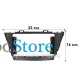 Переходная рамка Toyota Prius V 2012-2017 left wheel (6902) 9"
