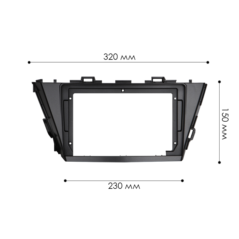 Переходная рамка Toyota Prius V 2012-2017 right wheel (6902) 9"