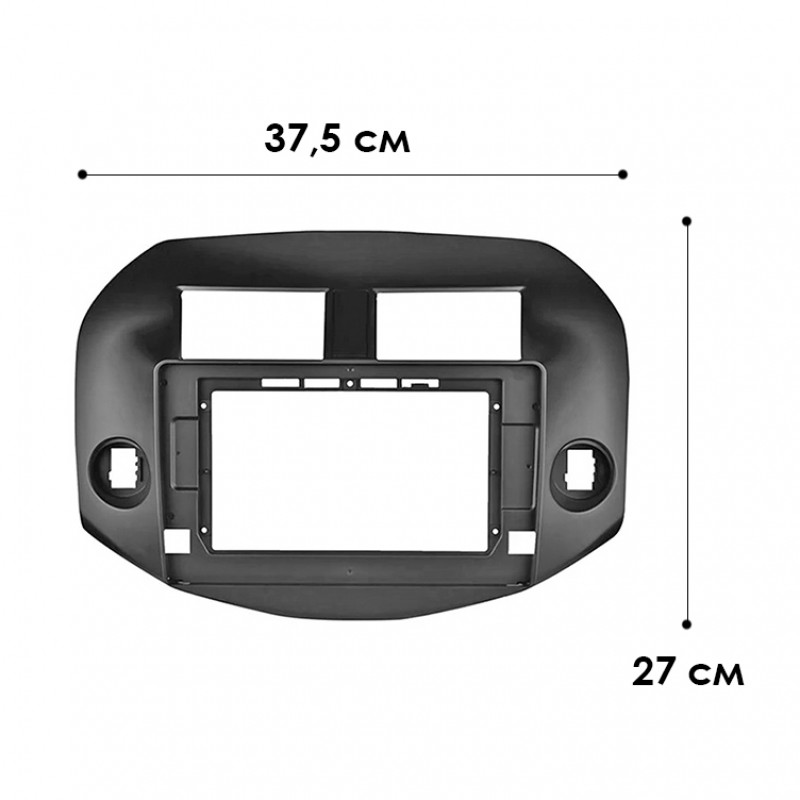 Переходная рамка Toyota RAV4 2005-2013 (TO 192T) 10.1" Black